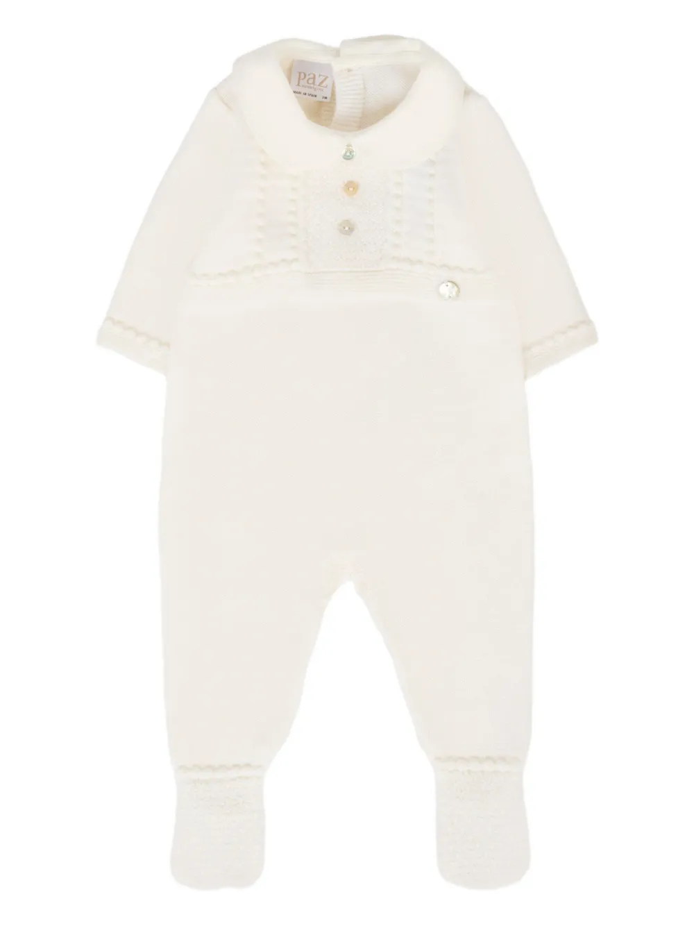 Шерстяная пижама с воротником Питер Пэн Paz Rodriguez, белый
Шерстяная пижама с воротником Питер Пэн Paz Rodriguez, белый