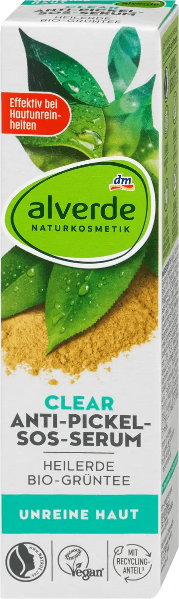 Прозрачная SOS-сыворотка против прыщей 15 мл. alverde NATURKOSMETIK
Прозрачная SOS-сыворотка против прыщей 15 мл. alverde NATURKOSMETIK