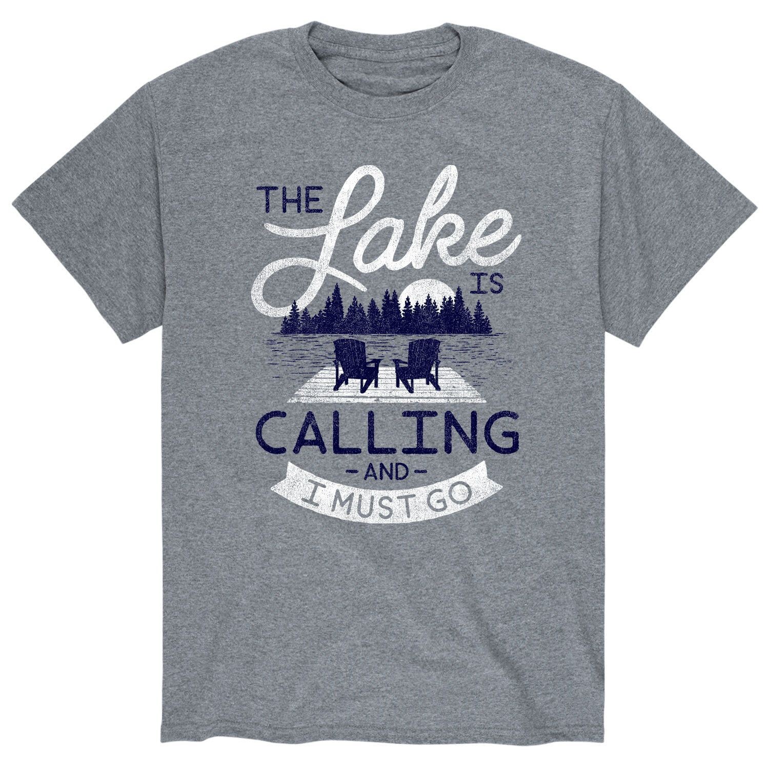 Мужская футболка «Озеро зовет, и мне пора идти» Licensed Character
Мужская футболка «Озеро зовет, и мне пора идти» Licensed Character