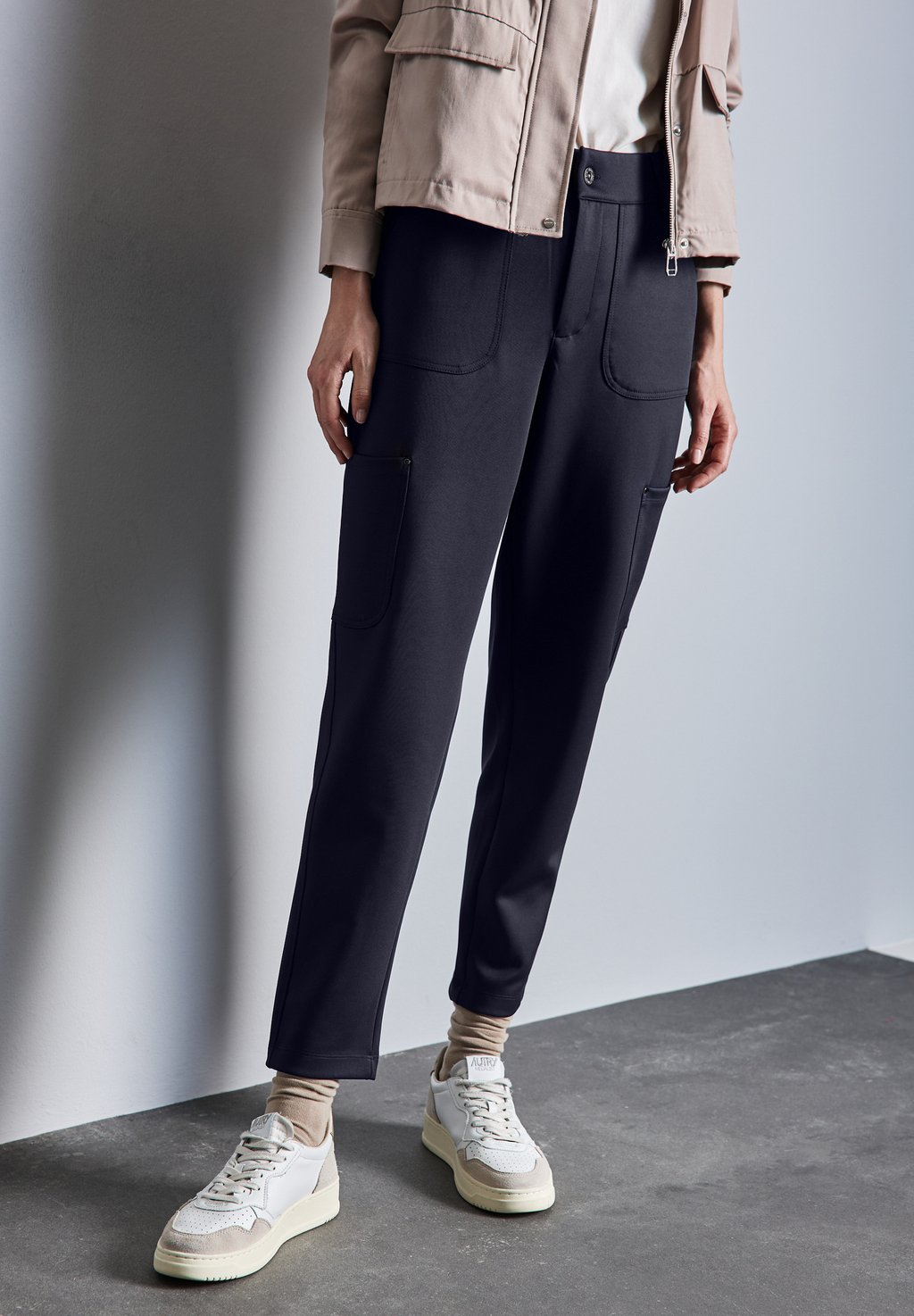 Брюки Street One, темно-синий
Брюки Street One, темно-синий