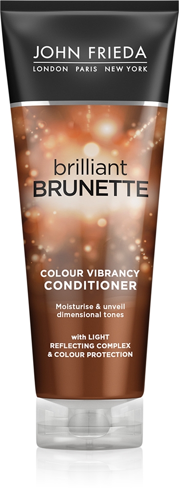 Увлажняющий кондиционер для защиты цвета блестящих брюнеток John Frieda, 250 мл
Увлажняющий кондиционер для защиты цвета блестящих брюнеток John Frieda, 250 мл