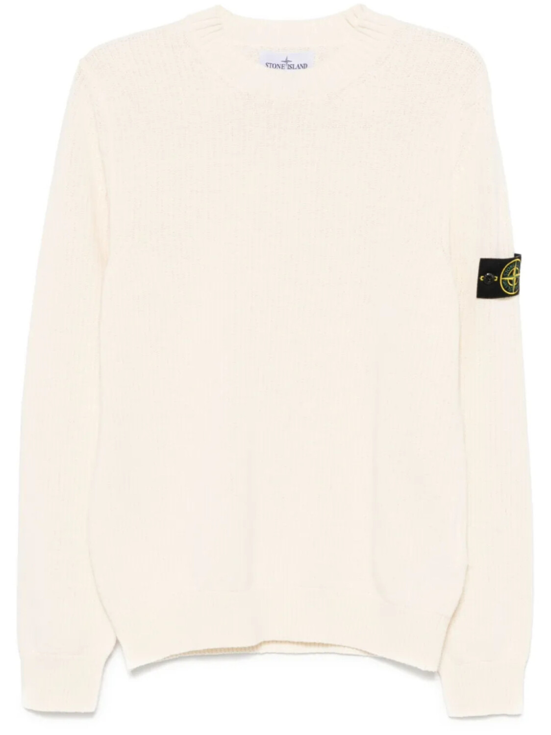 Stone Island свитер с круглым вырезом, нейтральный
Stone Island свитер с круглым вырезом, нейтральный