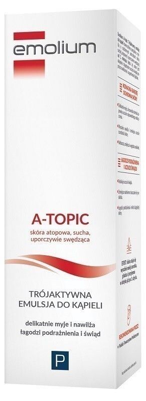Emolium A-topic эмульсия для ванн, 200 ml
Emolium A-topic эмульсия для ванн, 200 ml