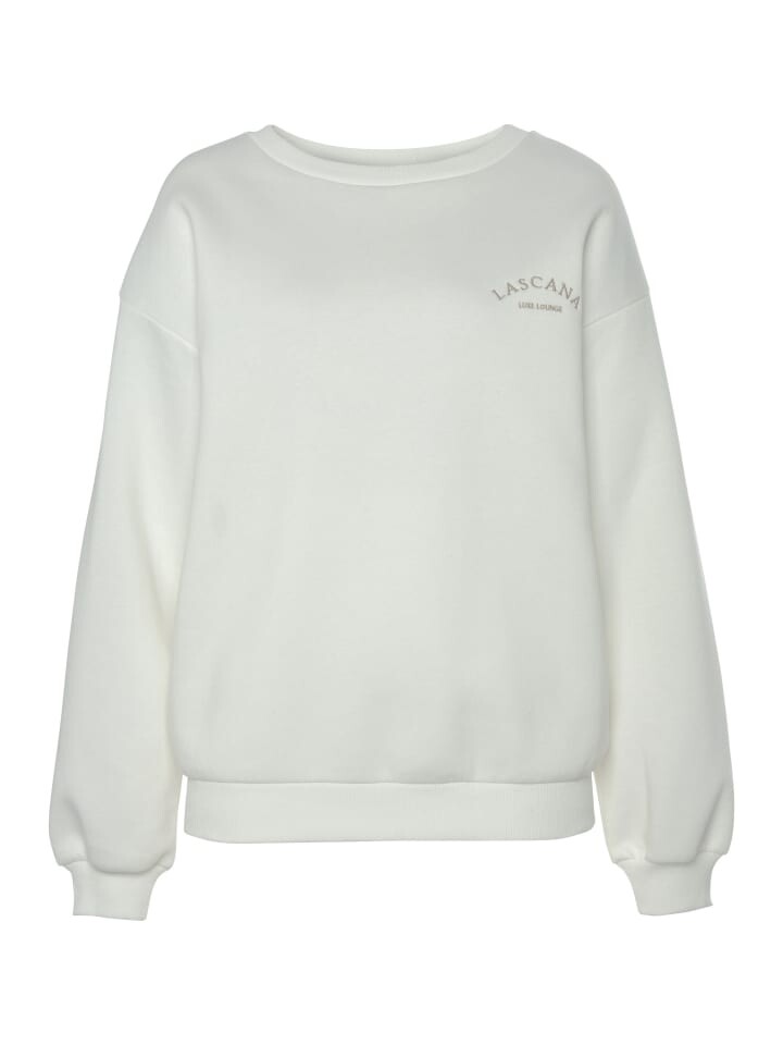 Пуловер LASCANA, кремовый
Пуловер LASCANA, кремовый