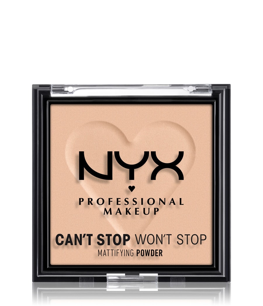 Компактная пудра NYX Professional Makeup Can’t Stop Won’t Stop Mattifying Powder, Nr. 03 - Light Medium, 6g
Компактная пудра NYX Professional Makeup Can’t Stop Won’t Stop Mattifying Powder, Nr. 03 - Light Medium, 6g