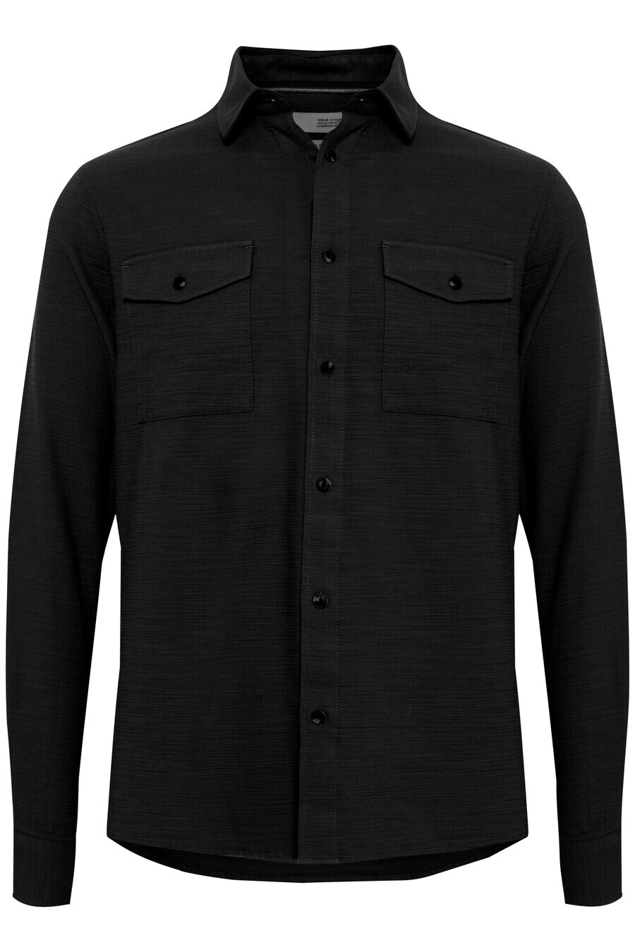 Рубашка на пуговицах стандартного кроя !Solid, черный
Рубашка на пуговицах стандартного кроя !Solid, черный