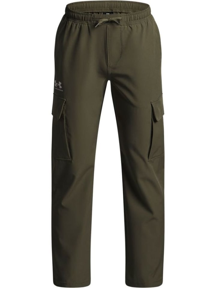 Брюки-карго Icon Woven Pant зеленого цвета Under Armour
Брюки-карго Icon Woven Pant зеленого цвета Under Armour