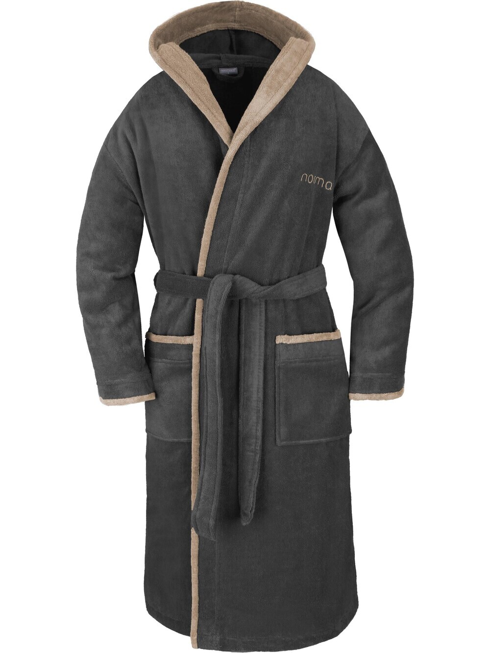 Длинный халат Normani Rob, черный
Длинный халат Normani Rob, черный