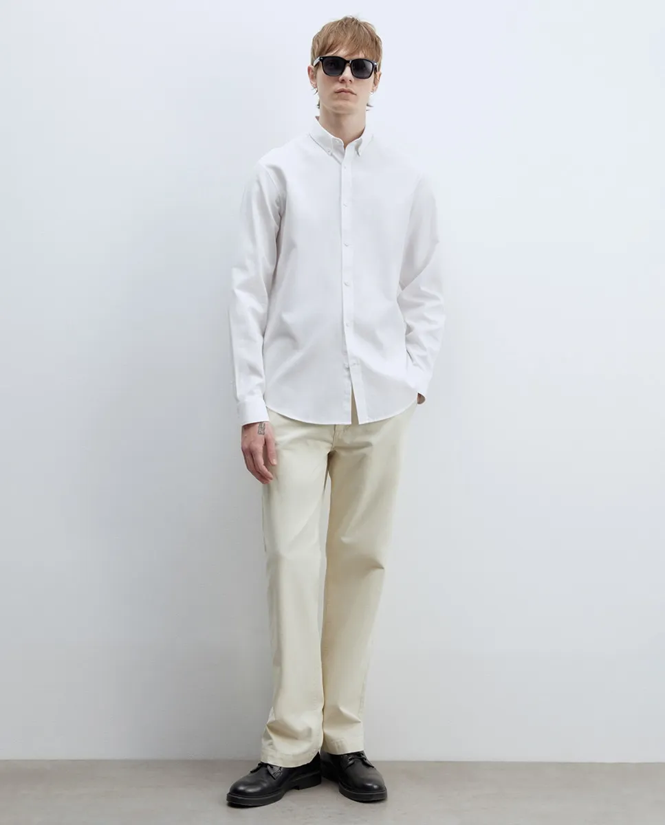 Рубашка облегающего кроя Sfera, белый
Рубашка облегающего кроя Sfera, белый