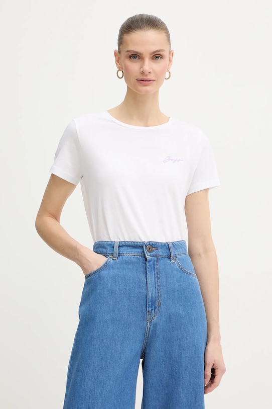 Хлопковая футболка c elove 1 BOSS Orange, белый
Хлопковая футболка c elove 1 BOSS Orange, белый