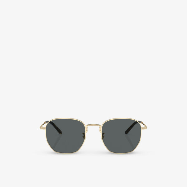 Солнцезащитные очки Kierney в металлической шестиугольной оправе OV1331S Oliver Peoples, желтый
Солнцезащитные очки Kierney в металлической шестиугольной оправе OV1331S Oliver Peoples, желтый