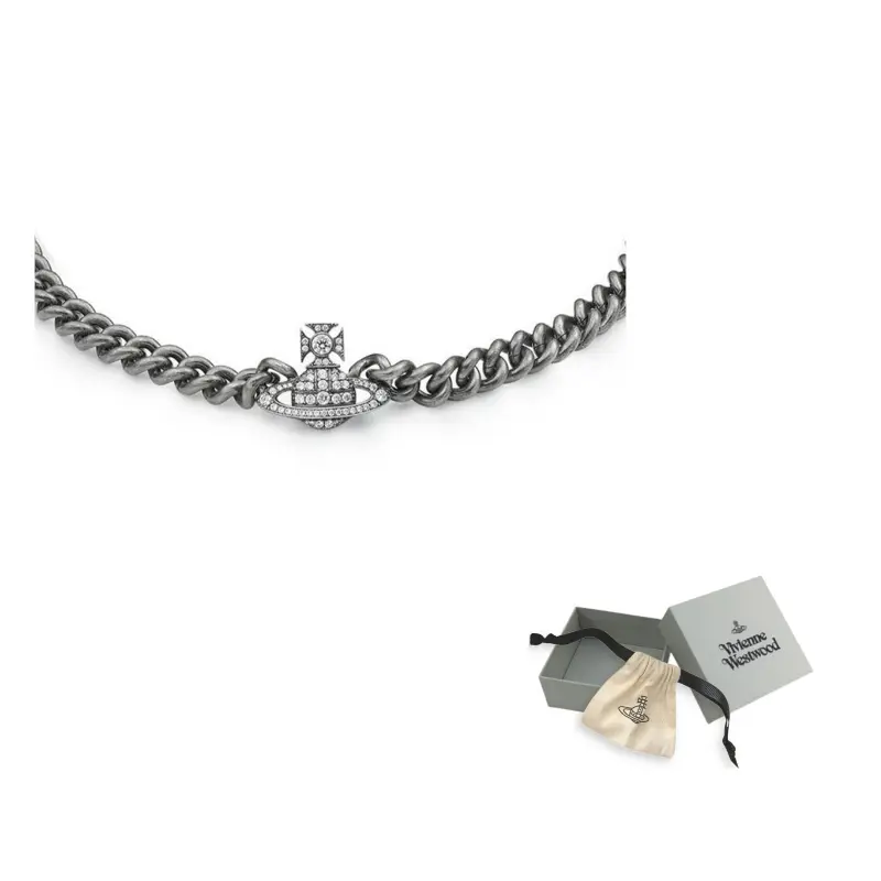 Кристальное ожерелье с подвеской-шаром Vivienne Westwood
Кристальное ожерелье с подвеской-шаром Vivienne Westwood