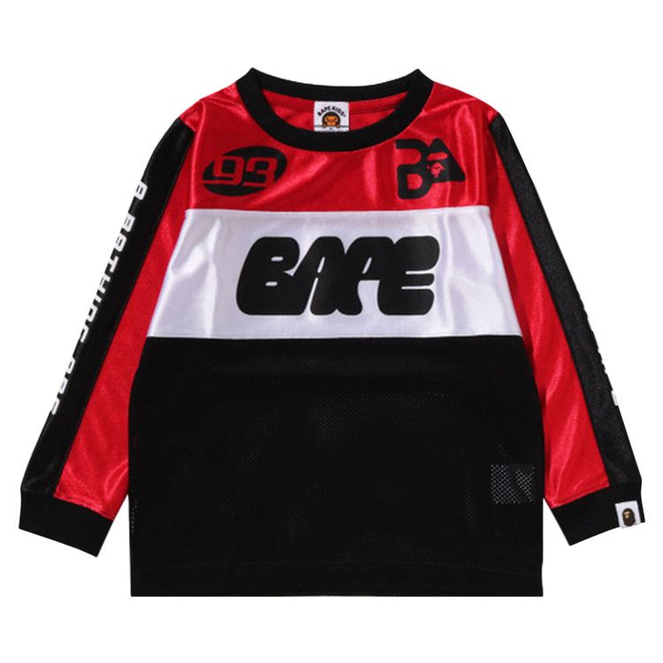 Футболка BAPE Kids Mesh Long-Sleeve Tee 'Red'
Футболка BAPE Kids Mesh Long-Sleeve Tee 'Red'
