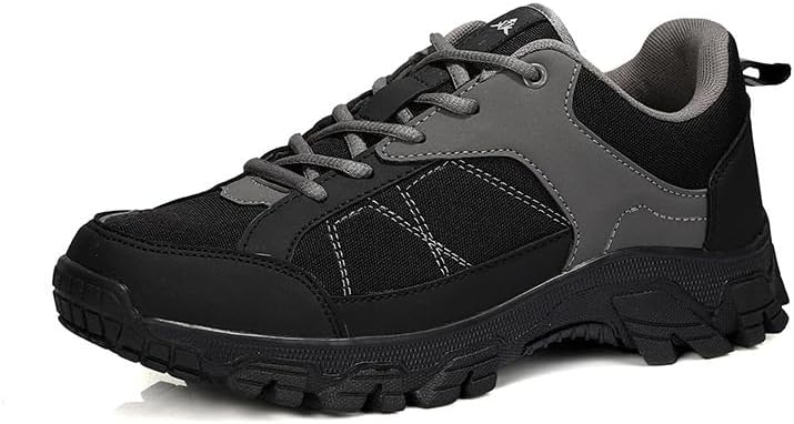 Мужские походные кроссовки водонепроницаемые, низкие, для улицы и троп, дышащие, с противоскользящей подошвой, для путешествий, прогулок и приключений в любое время года Qacksv, черный
Мужские походные кроссовки водонепроницаемые, низкие, для улицы и троп, дышащие, с противоскользящей подошвой, для путешествий, прогулок и приключений в любое время года Qacksv, черный