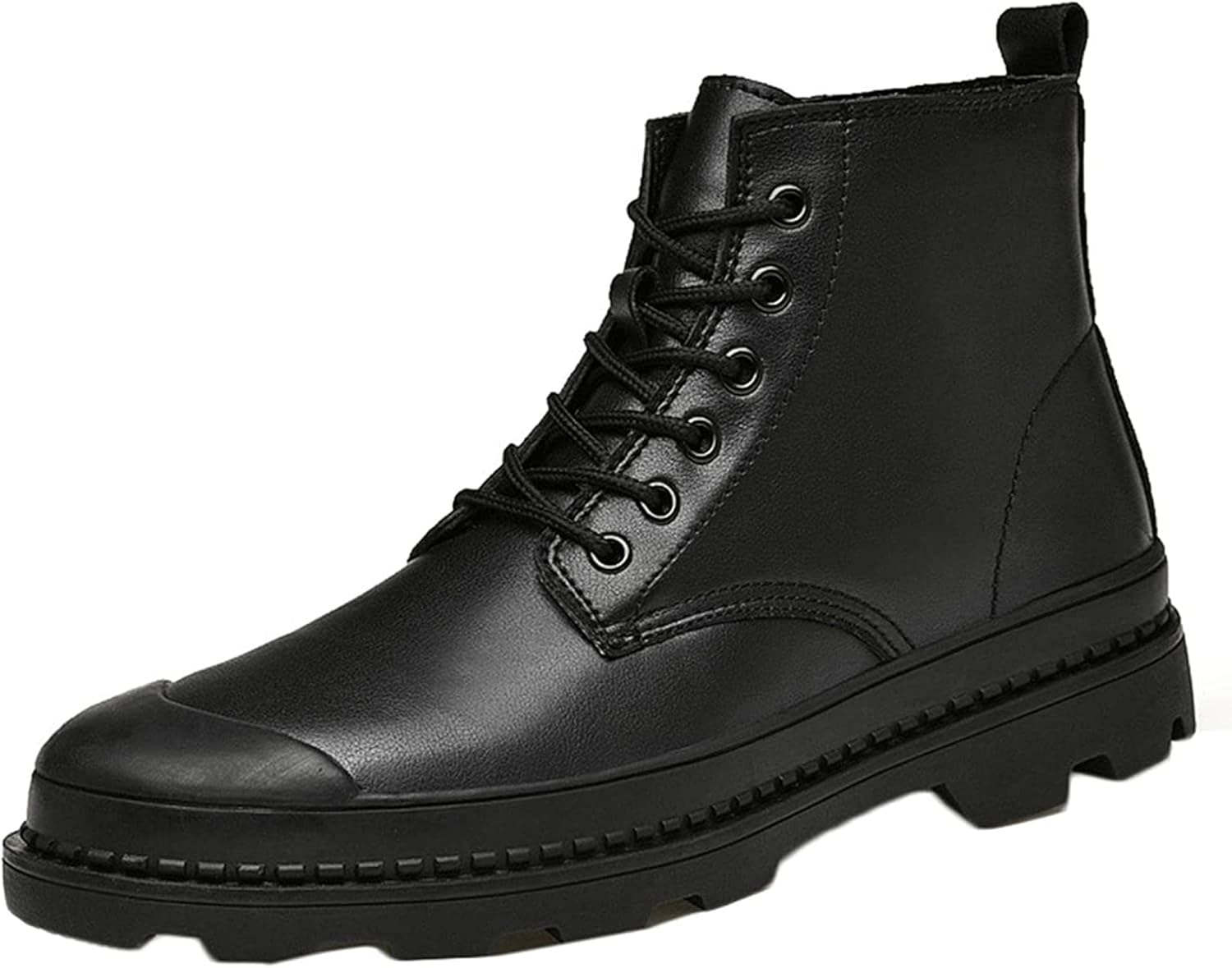 Мужские высокие ботинки Yiozoi с шнуровкой, круглым носком, ветронепроницаемые, рабочие, для отдыха, прогулок, езды на велосипеде, с противоскользящей подошвой, черный
Мужские высокие ботинки Yiozoi с шнуровкой, круглым носком, ветронепроницаемые, рабочие, для отдыха, прогулок, езды на велосипеде, с противоскользящей подошвой, черный