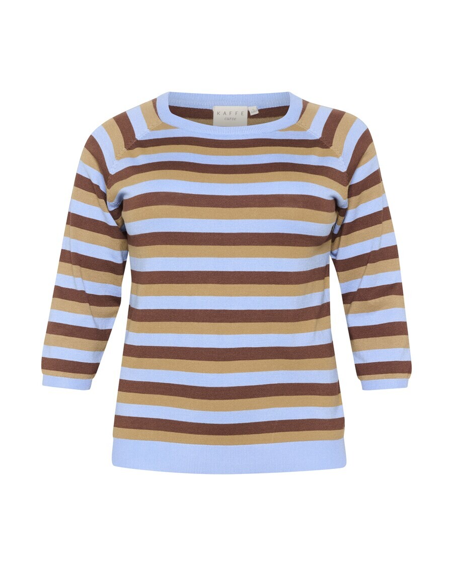 Тонкий вязаный свитер KAFFE CURVE Sweater Tilda, небесно-синий
Тонкий вязаный свитер KAFFE CURVE Sweater Tilda, небесно-синий