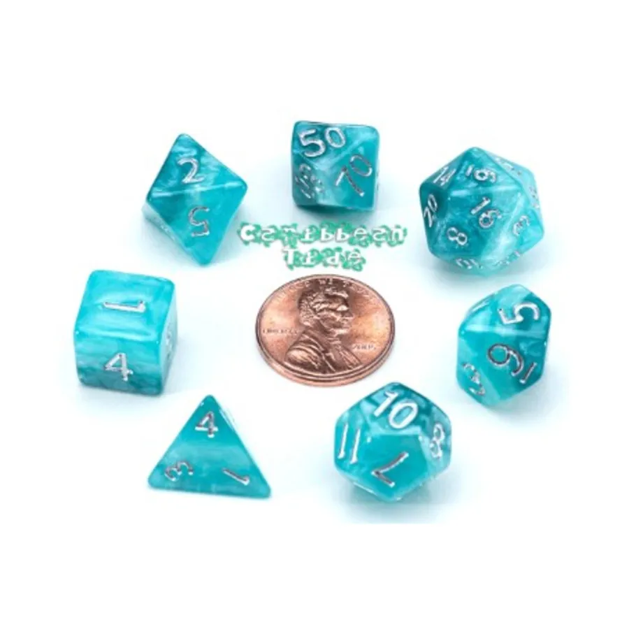 Могучие крошечные кости – Карибский прилив (7), Miscellaneous Dice & Accessories (Gate Keeper Games)
Могучие крошечные кости – Карибский прилив (7), Miscellaneous Dice & Accessories (Gate Keeper Games)