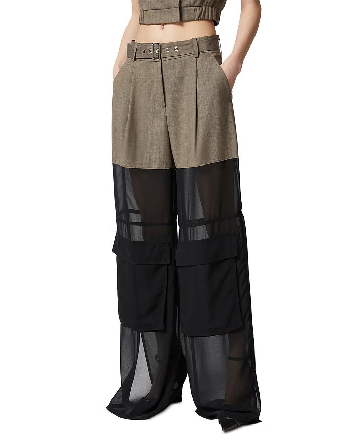 Брюки River из комбинированных материалов PINKO, коричневый/бежевый
Брюки River из комбинированных материалов PINKO, коричневый/бежевый