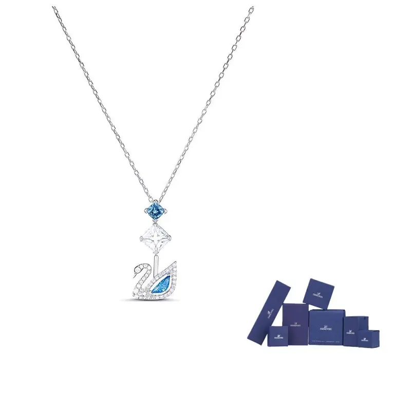 Swarovski Родированное ожерелье женское голубое
Swarovski Родированное ожерелье женское голубое