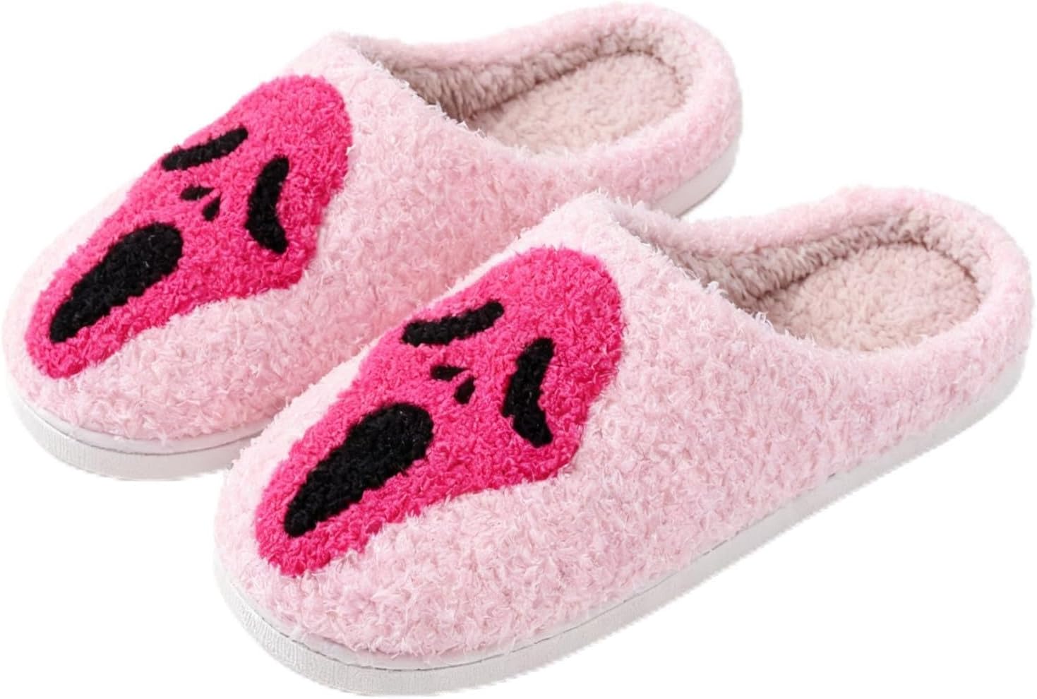 Мультяшные тапочки для женщин и мужчин, милые, уютные, плюшевые, теплые тапочки на дома и улицу, «Встретимся в полночь», клубника, гриб, злые глаза, сердечки-любовь V Opxin, розовый
Мультяшные тапочки для женщин и мужчин, милые, уютные, плюшевые, теплые тапочки на дома и улицу, «Встретимся в полночь», клубника, гриб, злые глаза, сердечки-любовь V Opxin, розовый