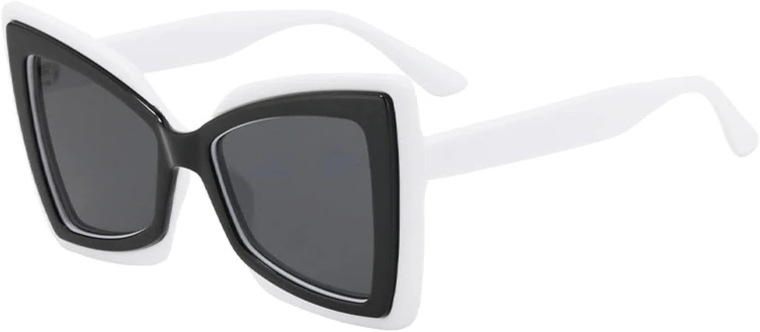 Солнцезащитные очки с защитой от УФ-излучения UV400 | Градиентный леопардовый принт "кошачий глаз" | Для женщин и мужчин, для занятий спортом на открытом воздухе и вождения DSVIGF, White-black
Солнцезащитные очки с защитой от УФ-излучения UV400 | Градиентный леопардовый принт "кошачий глаз" | Для женщин и мужчин, для занятий спортом на открытом воздухе и вождения DSVIGF, White-black