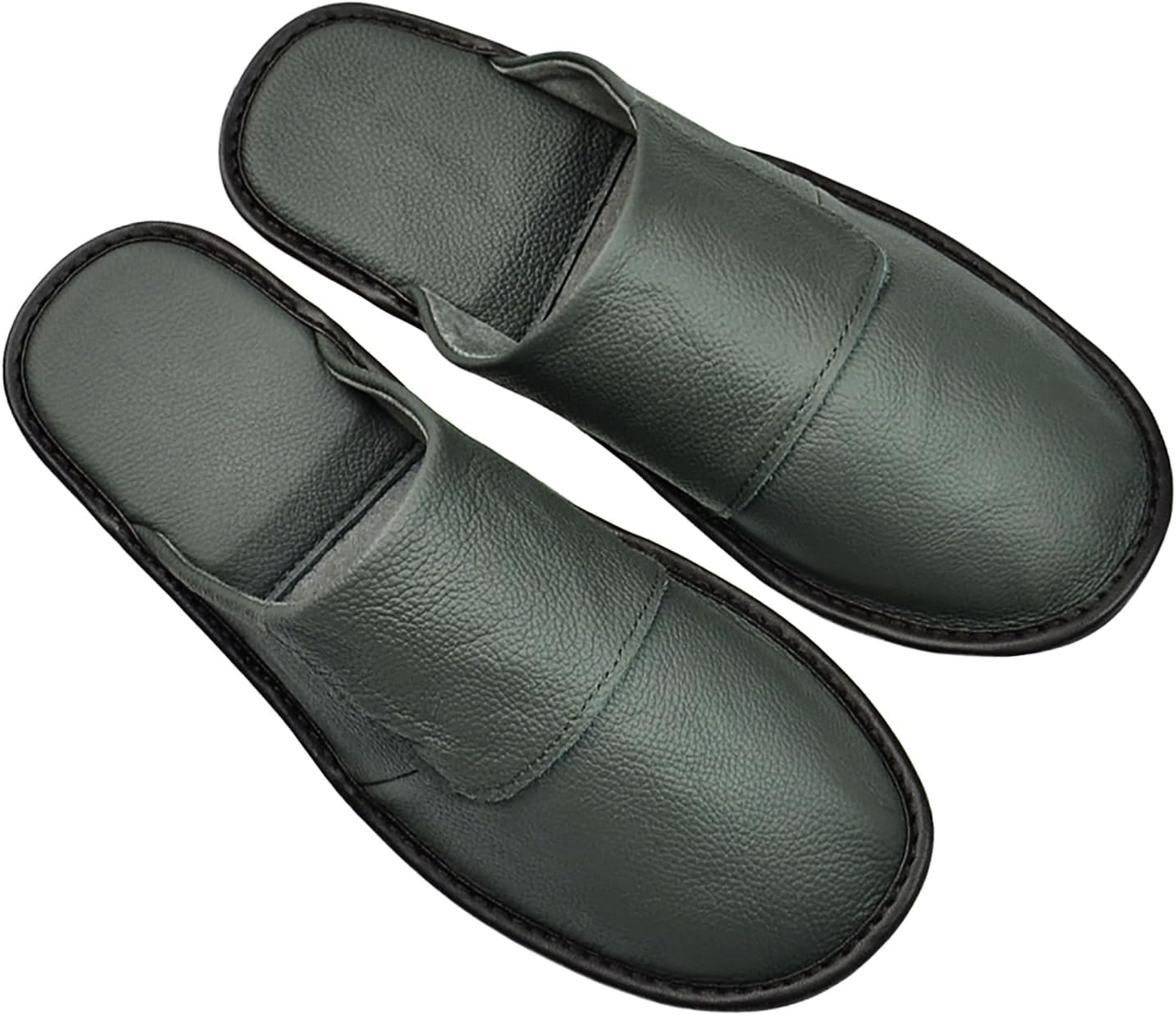 Кожаные тапочки Hwayslon для мужчин и женщин, комнатная обувь из натуральной коровьей кожи, роскошные однотонные унисекс, серый
Кожаные тапочки Hwayslon для мужчин и женщин, комнатная обувь из натуральной коровьей кожи, роскошные однотонные унисекс, серый