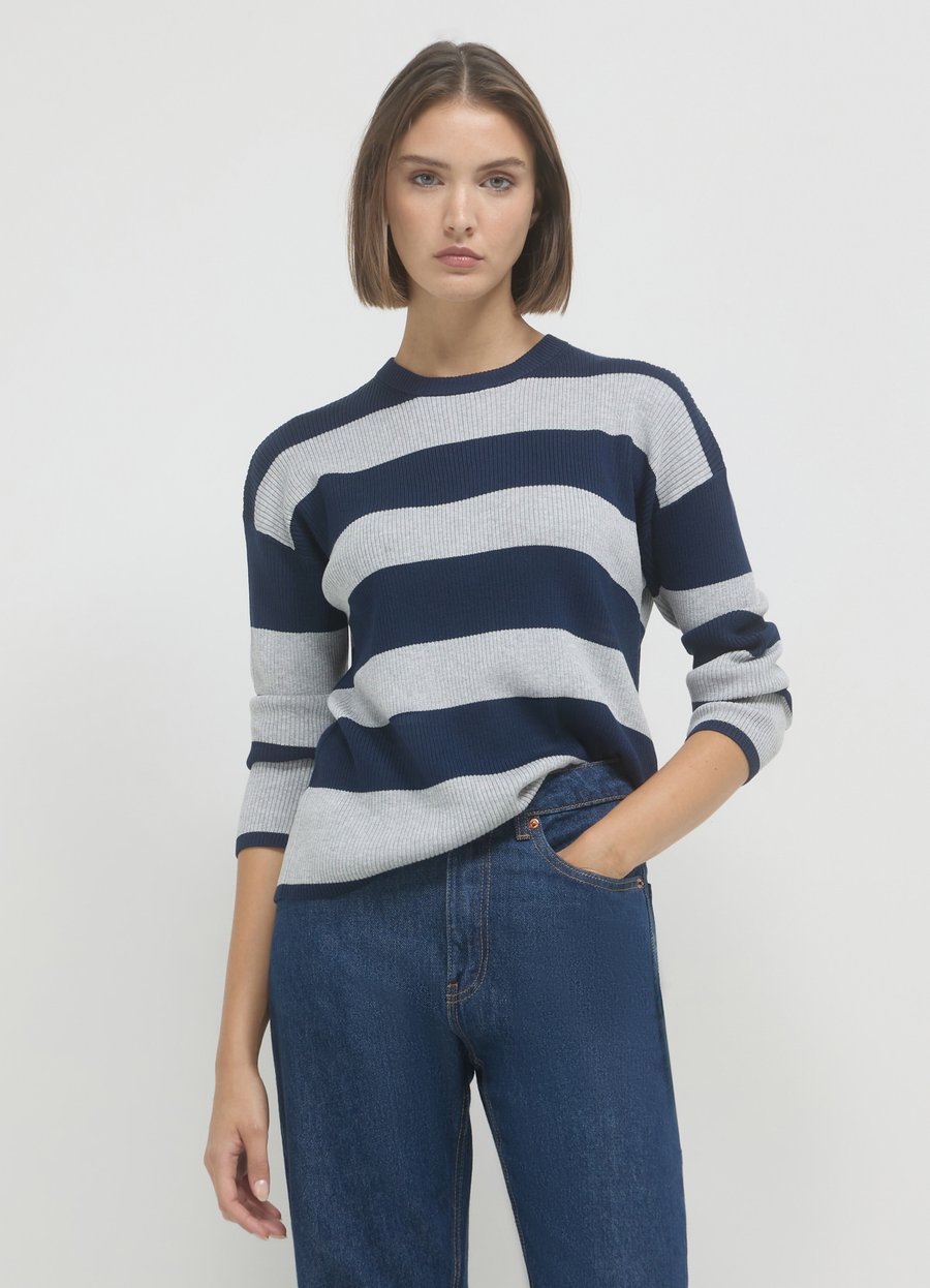 Джемпер Calliope SCATOLARE RIGHE S923, Une Variante/Blue
Джемпер Calliope SCATOLARE RIGHE S923, Une Variante/Blue