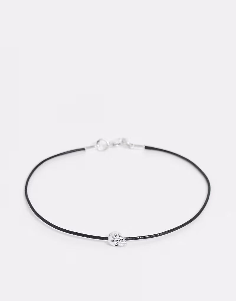 Браслет из проволоки с черепом Bolongaro Trevor, черный
Браслет из проволоки с черепом Bolongaro Trevor, черный