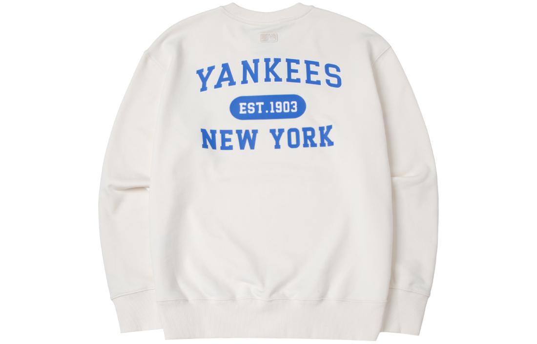 Американский свитшот унисекс белый MLB 
Американский свитшот унисекс белый MLB