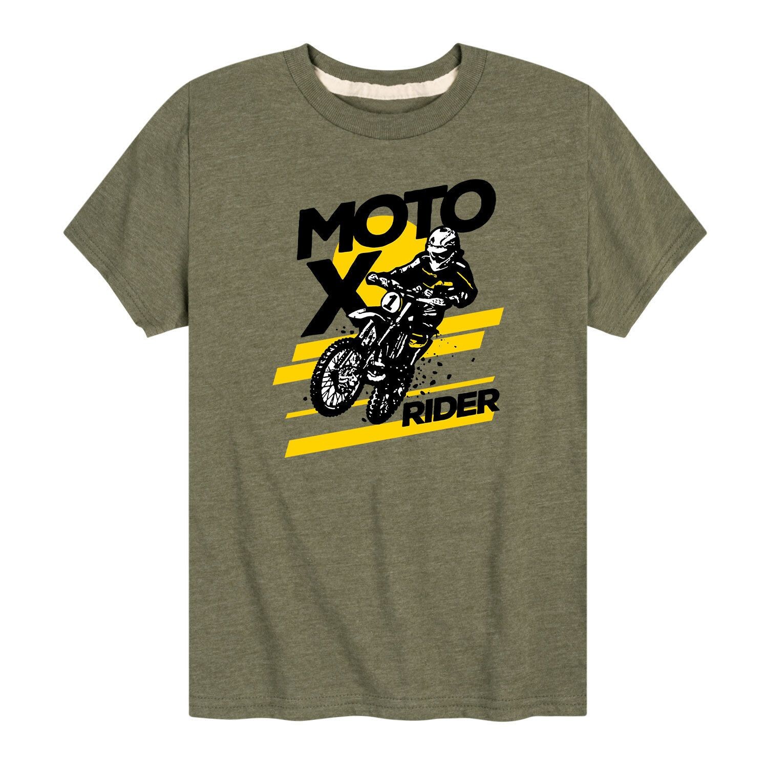 Футболка с рисунком Moto X Rider для мальчиков 8–20 лет Licensed Character, зеленый
Футболка с рисунком Moto X Rider для мальчиков 8–20 лет Licensed Character, зеленый