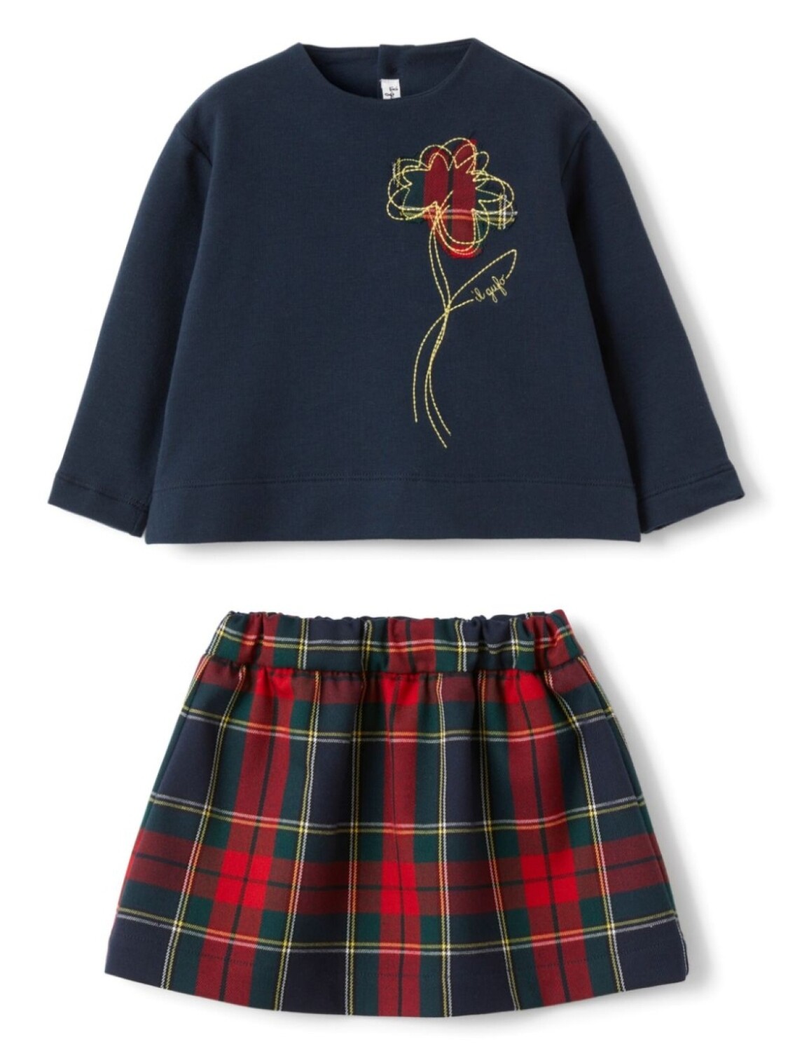 Il Gufo толстовка с цветочной вышивкой, синий
Il Gufo толстовка с цветочной вышивкой, синий