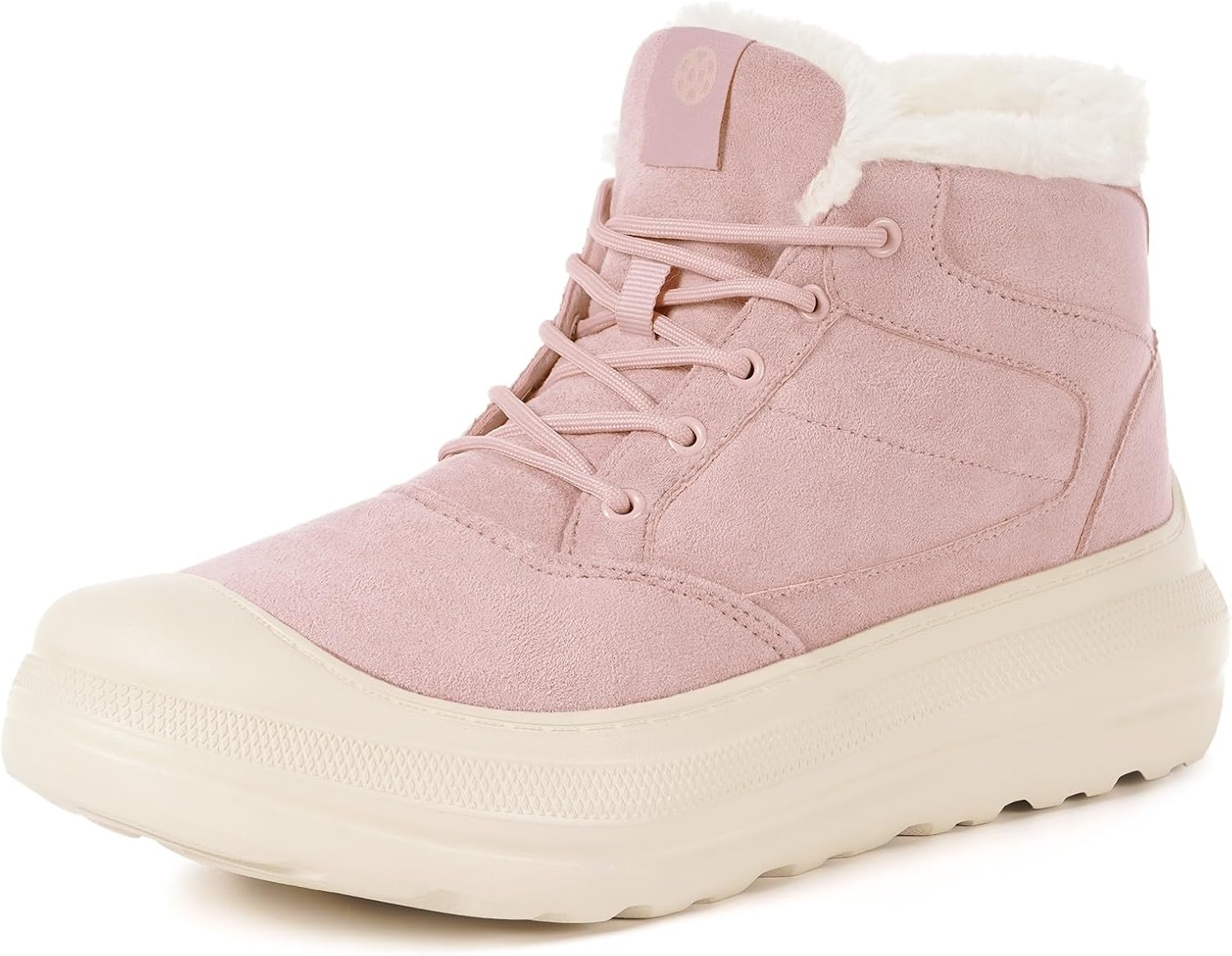 Женские и мужские зимние снегоступы Eagsouni, утепленные мехом, ботильоны до щиколотки, водоотталкивающие, из замши и кожи, на платформе, с шнуровкой, для активного отдыха на улице, розовый
Женские и мужские зимние снегоступы Eagsouni, утепленные мехом, ботильоны до щиколотки, водоотталкивающие, из замши и кожи, на платформе, с шнуровкой, для активного отдыха на улице, розовый