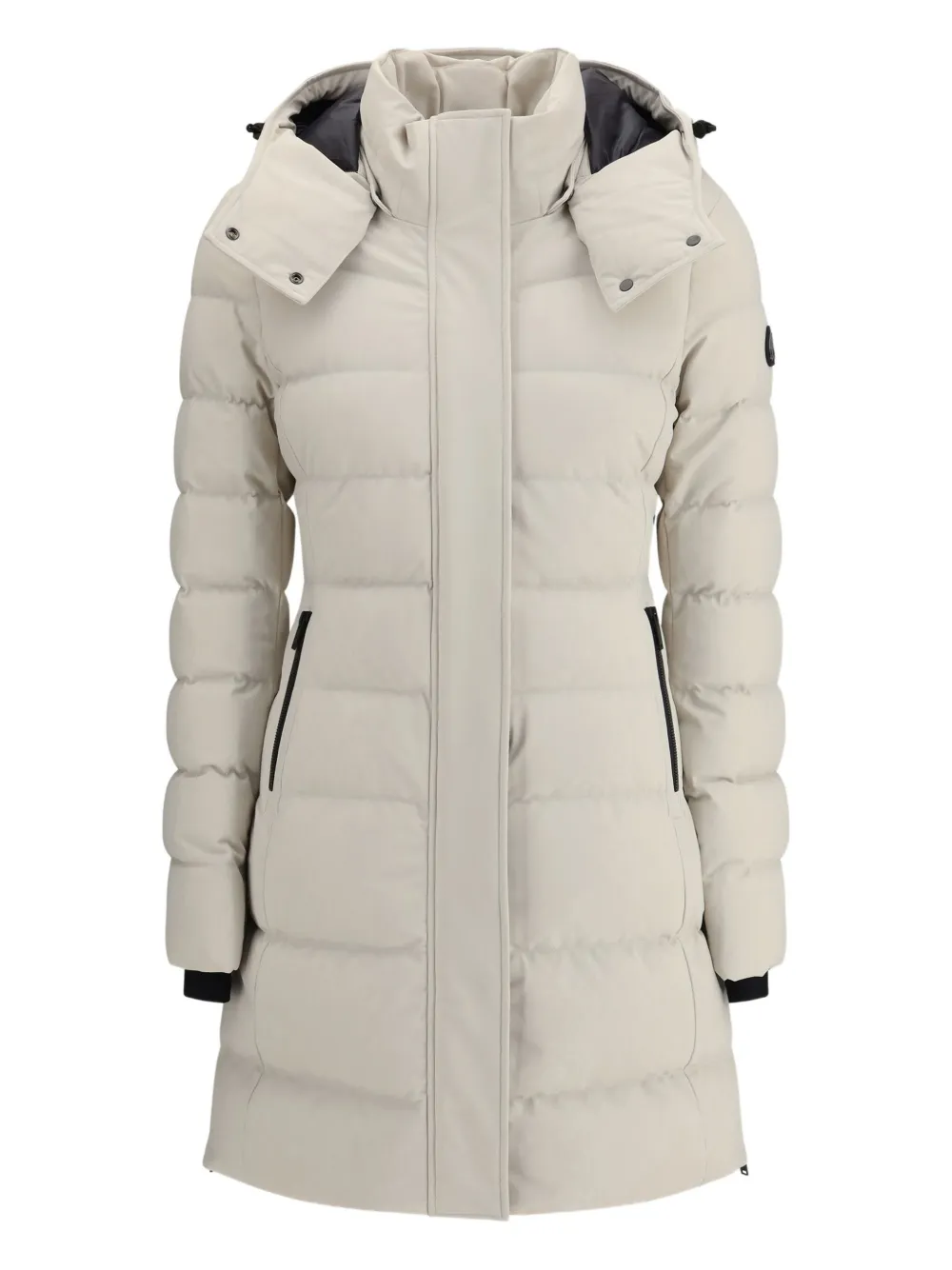 Стеганое однобортное пальто с подкладкой Moose Knuckles
Стеганое однобортное пальто с подкладкой Moose Knuckles