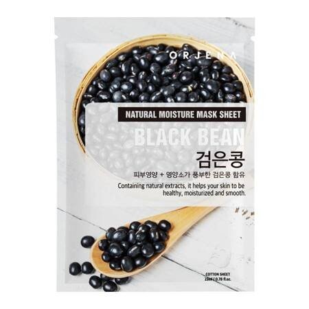 Тканевая маска с экстрактом черной фасоли с увлажняющим эффектом, 23 мл Orjena
Тканевая маска с экстрактом черной фасоли с увлажняющим эффектом, 23 мл Orjena