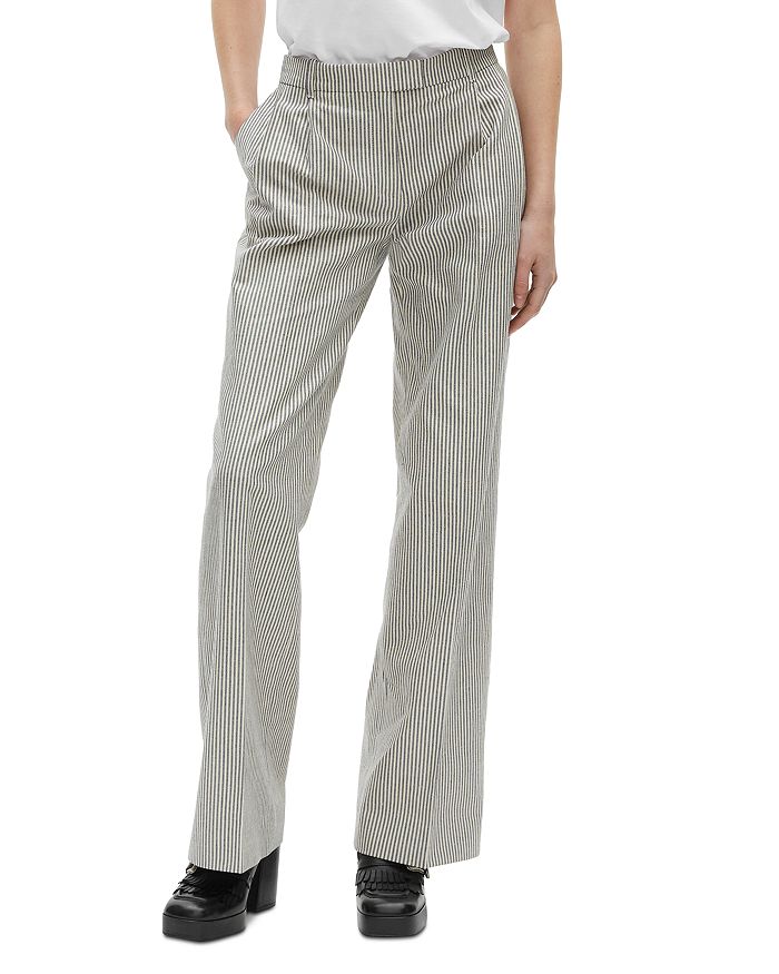 Брюки в полоску The Kooples, белый
Брюки в полоску The Kooples, белый