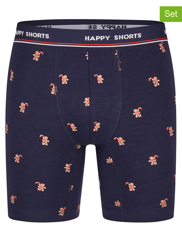 Happy Shorts Комплект из 2 штук: боксерские шорты темно-синего/красного цвета
Happy Shorts Комплект из 2 штук: боксерские шорты темно-синего/красного цвета
