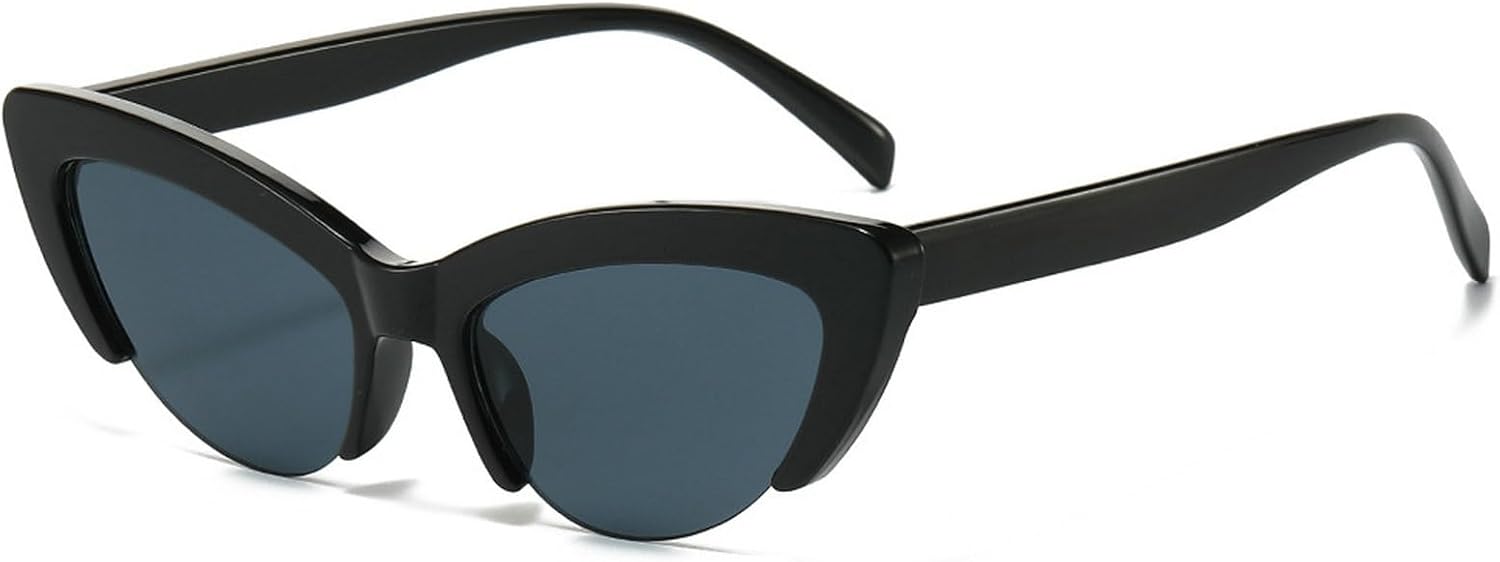 Винтажные белые солнцезащитные очки «кошачий глаз» для женщин, винтажная мода, маленькая полуободковая оправа, трендовые сексуальные женские солнцезащитные очки N45 mincl, Black
Винтажные белые солнцезащитные очки «кошачий глаз» для женщин, винтажная мода, маленькая полуободковая оправа, трендовые сексуальные женские солнцезащитные очки N45 mincl, Black