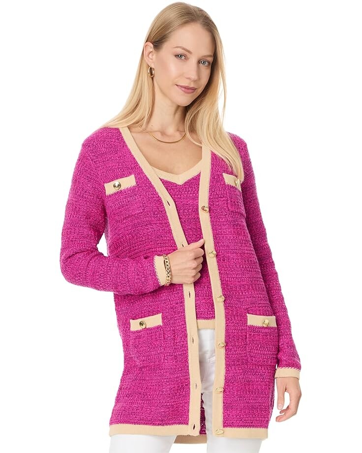 Свитер Lilly Pulitzer Tannery Sweater Set, цвет Passion Fruit Pink Moonlight Tweed
Свитер Lilly Pulitzer Tannery Sweater Set, цвет Passion Fruit Pink Moonlight Tweed