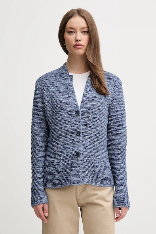 Хлопковый кардиган United Colors Of Benetton, темно-синий
Хлопковый кардиган United Colors Of Benetton, темно-синий