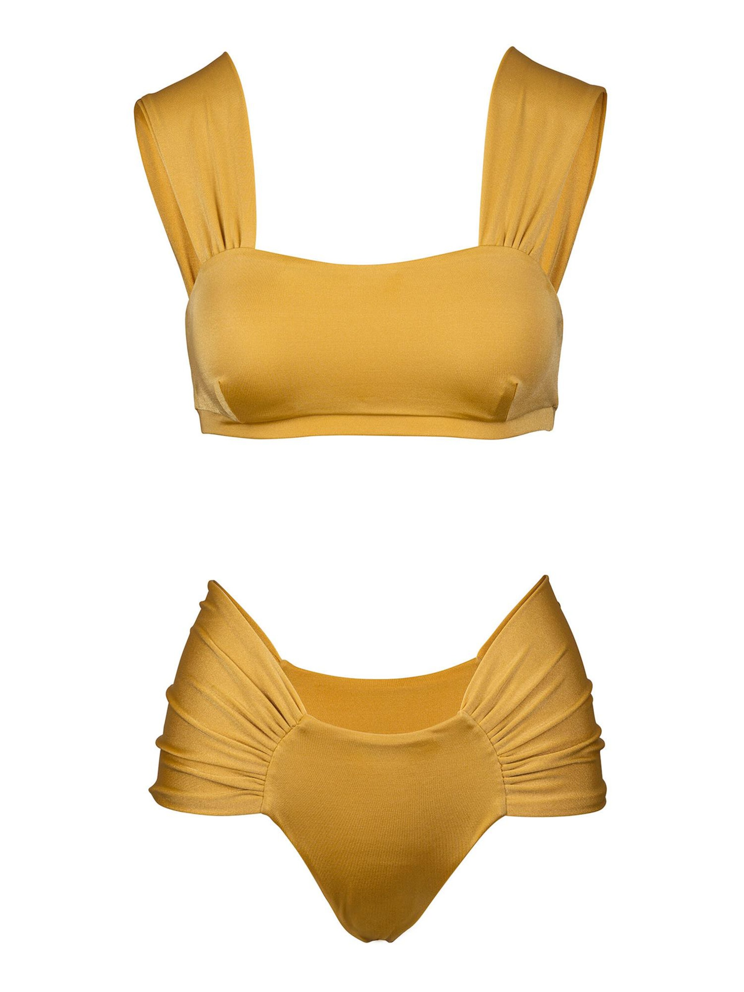Kalaia Бикини-бандо 'Bralette Bikini' в цвете Gold
Kalaia Бикини-бандо 'Bralette Bikini' в цвете Gold
