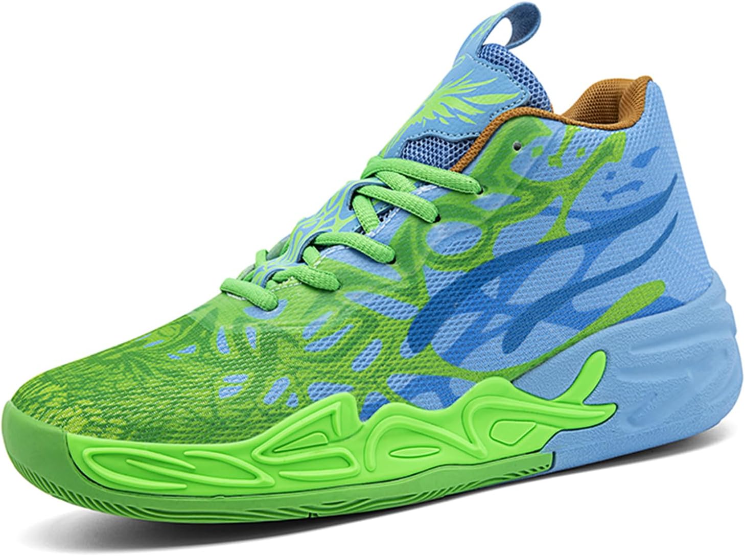 Мужские высокие кроссовки с шнуровкой, разноцветные, с дышащим сетчатым верхом, для баскетбола с ярким флуоресцентным градиентным дизайном, комфортные для тренировок, игр на корте, тенниса, волейбола и спортивной активности Psieicwm
Мужские высокие кроссовки с шнуровкой, разноцветные, с дышащим сетчатым верхом, для баскетбола с ярким флуоресцентным градиентным дизайном, комфортные для тренировок, игр на корте, тенниса, волейбола и спортивной активности Psieicwm