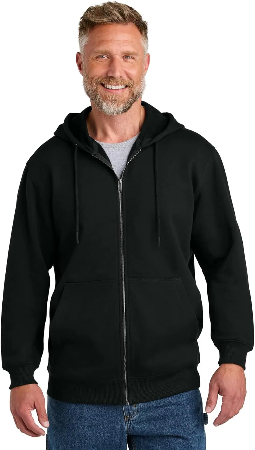 CornerStone Unisex Tough Fleece Full Zip Hoodie | Теплая флисовая куртка для мужчин и женщин, усиленная строчка, трехсоставной капюшон
CornerStone Unisex Tough Fleece Full Zip Hoodie | Теплая флисовая куртка для мужчин и женщин, усиленная строчка, трехсоставной капюшон