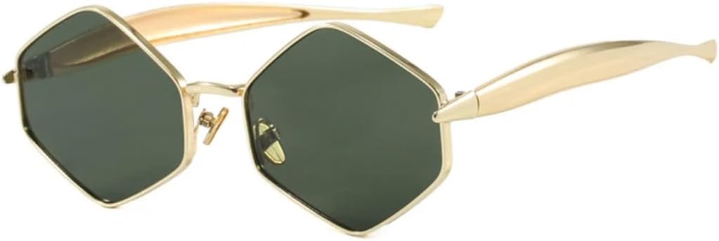 Солнцезащитные очки с защитой от УФ-излучения UV400 | Металлическая оправа «кошачий глаз» | Линзы конфетных цветов для занятий спортом на открытом воздухе и путешествий DSVIGF, Golden Dark Green
Солнцезащитные очки с защитой от УФ-излучения UV400 | Металлическая оправа «кошачий глаз» | Линзы конфетных цветов для занятий спортом на открытом воздухе и путешествий DSVIGF, Golden Dark Green