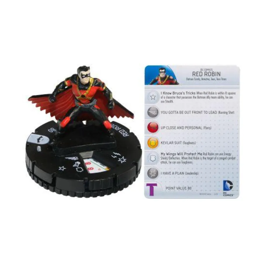 Красный Робин #009, DC HeroClix - Batman - Singles
Красный Робин #009, DC HeroClix - Batman - Singles