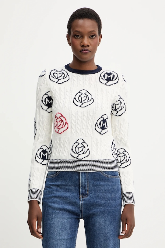 Шерстяной свитер Marella, белый
Шерстяной свитер Marella, белый