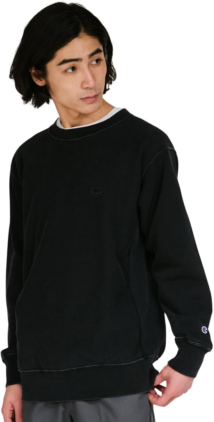 Мужская толстовка с длинным рукавом Champion C3-C020, 100% хлопок, 283 г, флисовая подкладка, вышивка логотипа в одну точку, обратная вязка, черный
Мужская толстовка с длинным рукавом Champion C3-C020, 100% хлопок, 283 г, флисовая подкладка, вышивка логотипа в одну точку, обратная вязка, черный