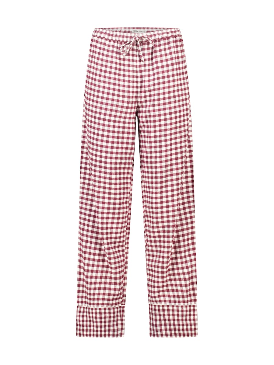 Пижамные штаны America Today, Bordeaux/Natural White
Пижамные штаны America Today, Bordeaux/Natural White