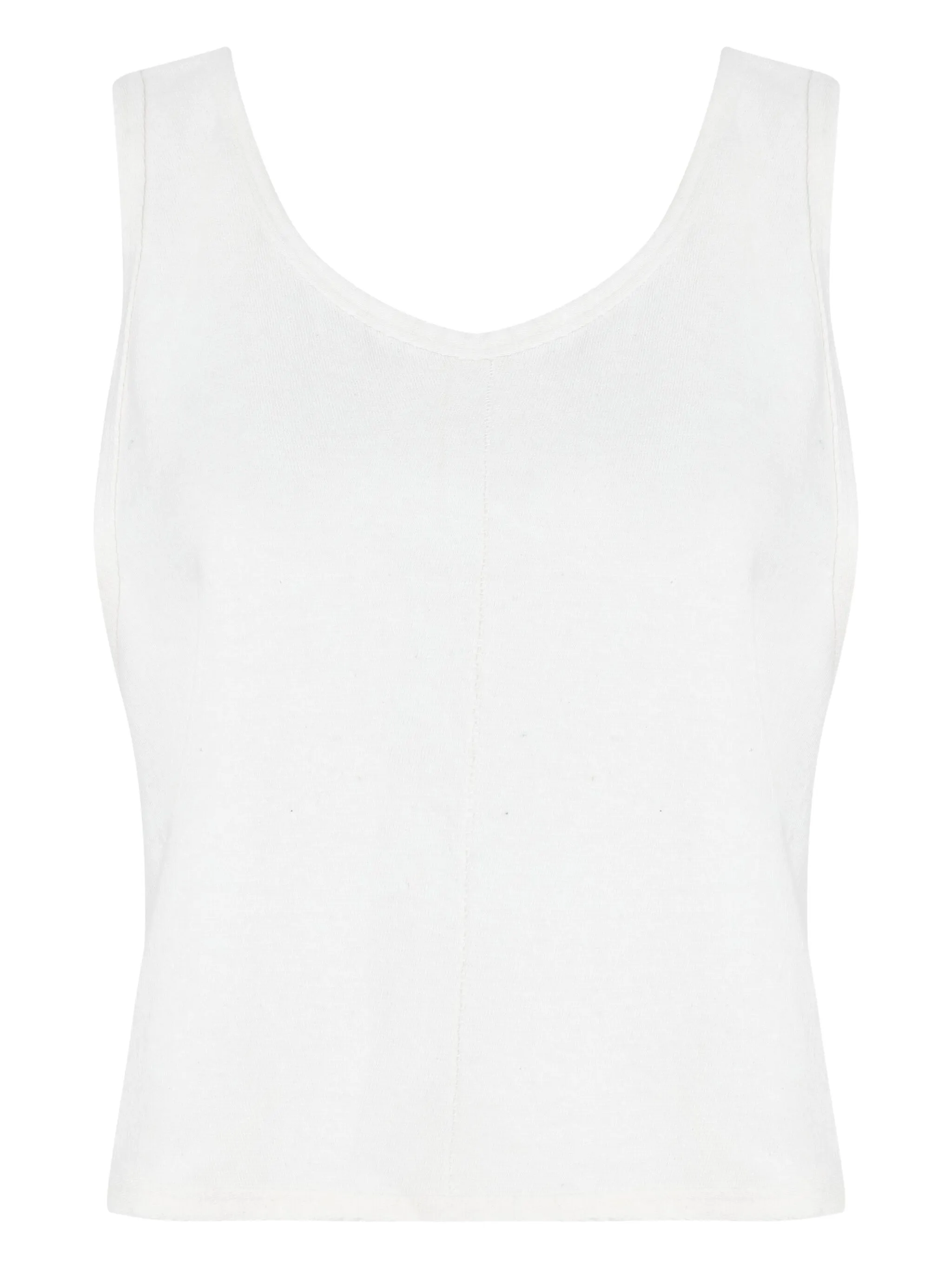 Укороченный топ без рукавов Osklen, белый
Укороченный топ без рукавов Osklen, белый