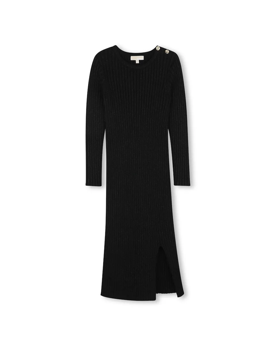 Длинный рукав платья для девочки Michael Kors, черный
Длинный рукав платья для девочки Michael Kors, черный