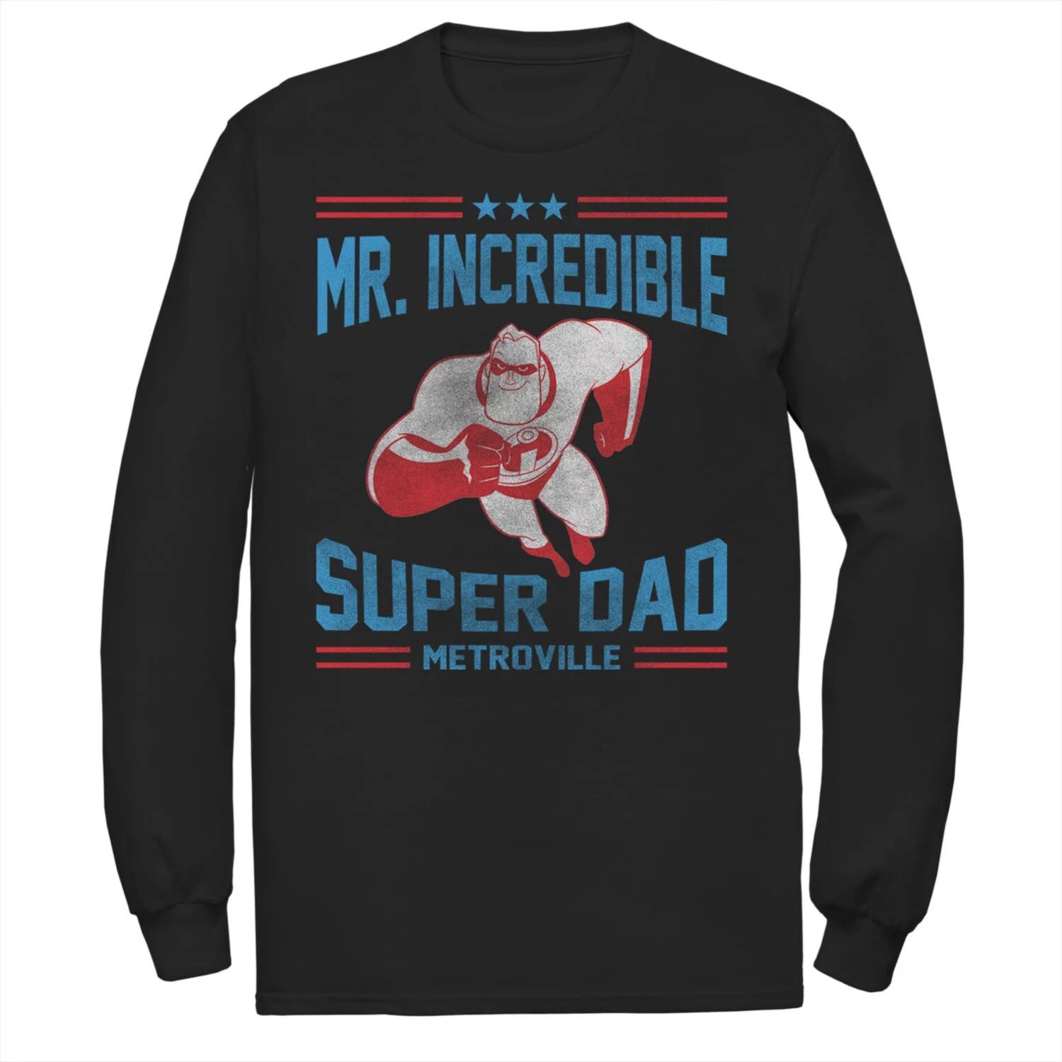 Мужская футболка с длинными рукавами и рисунком Mr. Super Dad Metroville от Disney/Pixar «Суперсемейка» Disney / Pixar
Мужская футболка с длинными рукавами и рисунком Mr. Super Dad Metroville от Disney/Pixar «Суперсемейка» Disney / Pixar